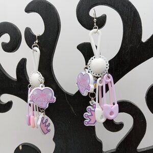 Baby Princess Core Pastel Handmade Earrings
